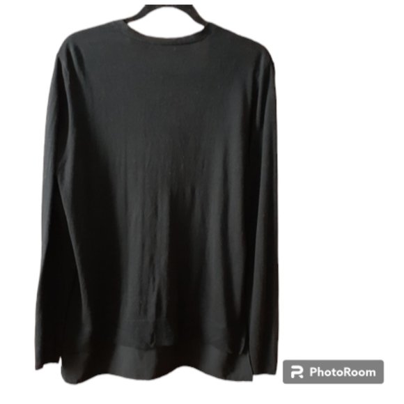 JOE FRESH Long Black Cardi - Size L - Picture 2 of 5